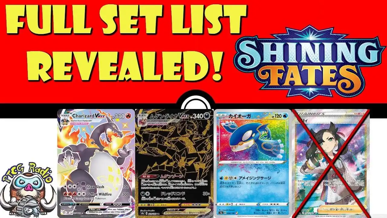 Shining Fates Card List A Complete Guide to Every Pokémon in the Set